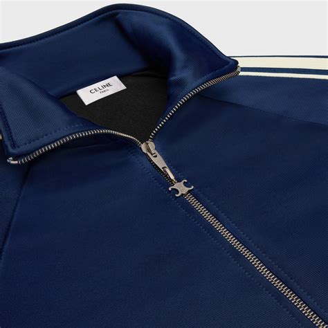 celine tracky|TRACKSUIT JACKET IN VINTAGE DOUBLE JERSEY.